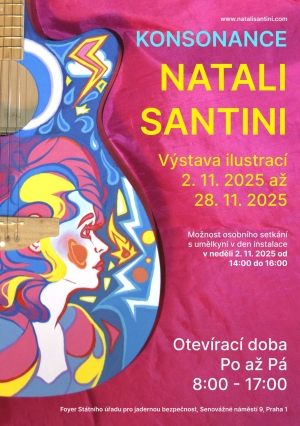 Natali Santini - Konsonance (výstava ilustrací)