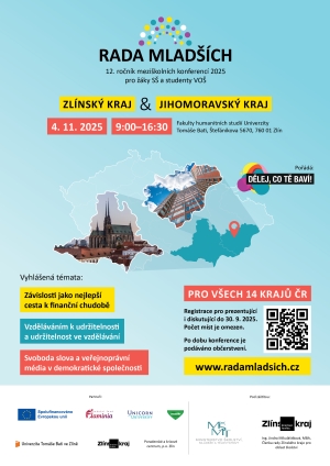 Meziškolní konference Rada mladších JHM + Zlínský