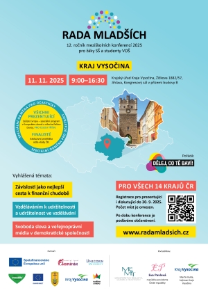 Meziškolní konference Rada mladších Vysočina