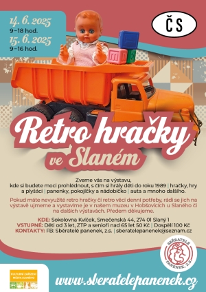 Retro hračky ve Slaném