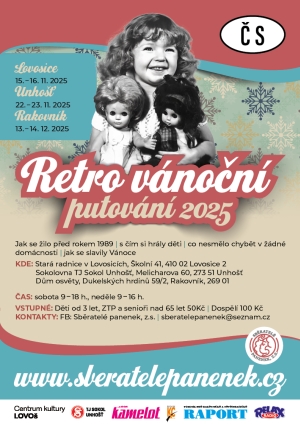 Retro vánoční putování v Unhošti