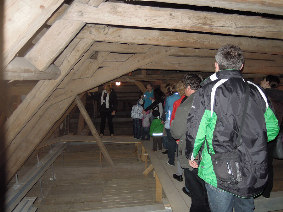 Prohlídky půd na státním zámku v Náchodě