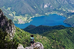 autor: Ben Wiesenfarth, Valle di Ledro - Trekking e panorama sul Lago di Ledro