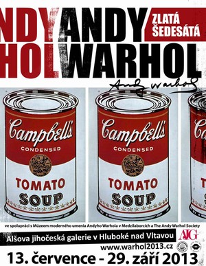 Pop - artov ikona Andy Warhol zavt na Hlubokou