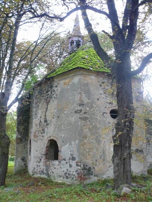 Zcenina kostela sv. Michala