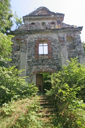 Zcenina kostela sv. Havla