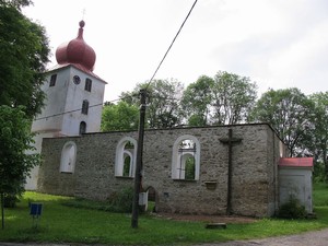 Zcenina kostela sv. Jana Ktitele