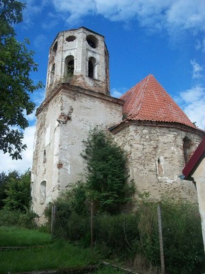 Zcenina kostela sv. Mikule