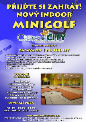 Minigolf Olomouc